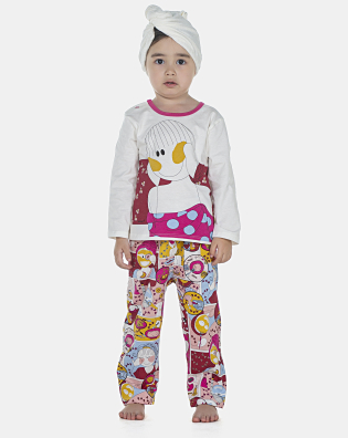Pijama Feminino Baby Manga Longa e Calça
