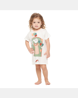 Camisão manga curta              