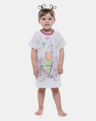 Camisão Manga Curta       