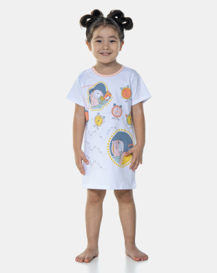 Camisão Manga Curta
