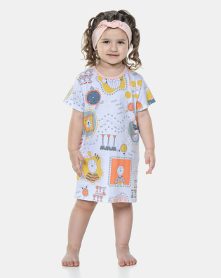 Camisão Manga Curta