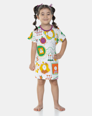 Camisão Manga Curta