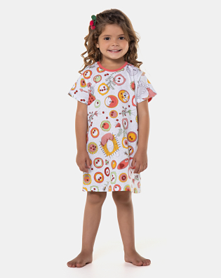 Camisão manga curta 