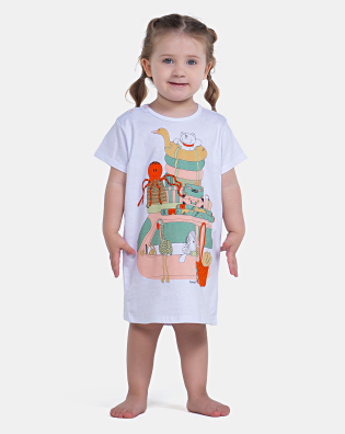 Camisão Manga Curta
