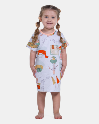 Camisão Manga Curta