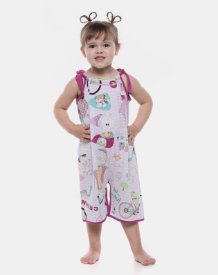Homewear Macaquinho Alça