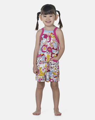 Macacão Feminino Baby Alça