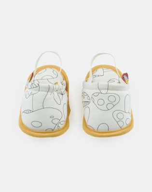 Pantufa fechada infantil - 1 a 4 anos
