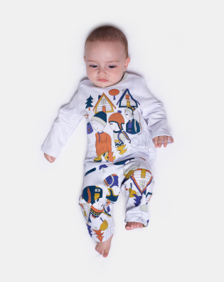 Pijama Manga Longa e Calça