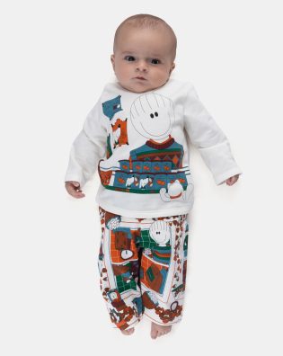 Pijama Manga Longa e Calça