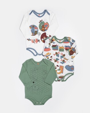 Kit body manga longa 