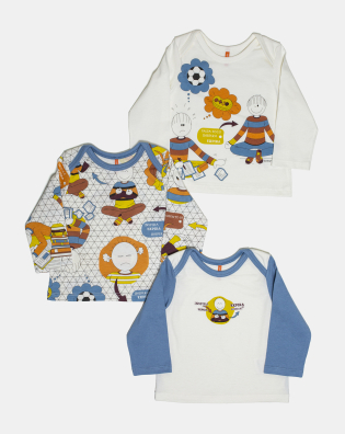 Kit Pagão Masculino Bebe Manga Longa