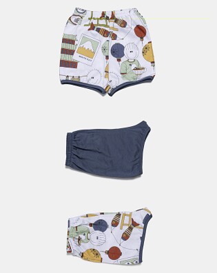Kit Mijão Masculino Bebê Curto