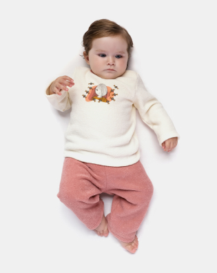 Pijama manga longa e calça