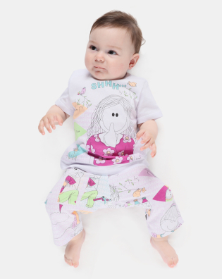 Pijama Manga Curta e Calça