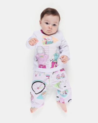 Pijama Manga Longa e Calça