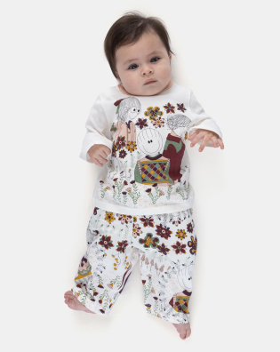 Pijama Manga Longa e Calça
