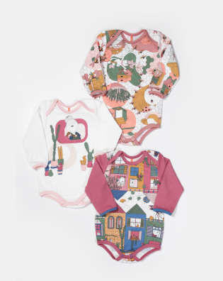 Kit body manga longa    