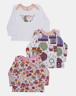 Sonhart Kit Pagão Manga Longa Para Menina