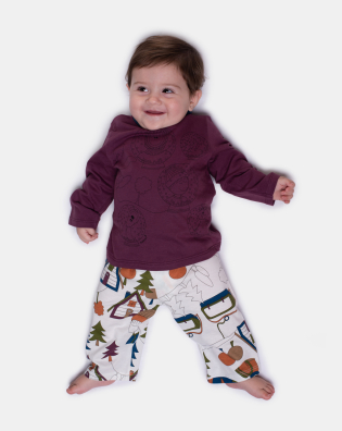 Pijama Manga Longa e Calça