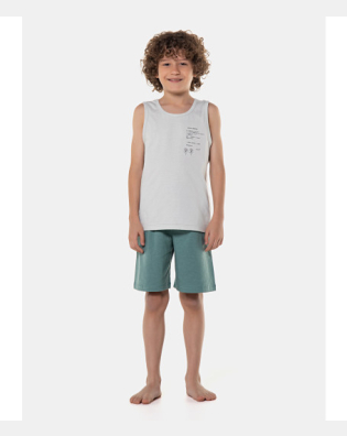Pijama regata e bermuda      