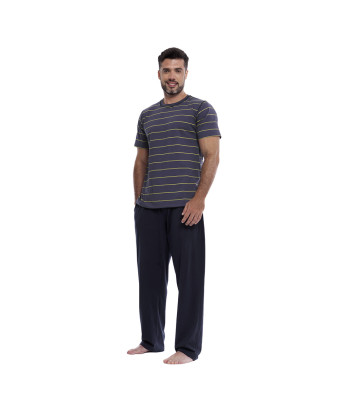 Pijama manga curta e calça