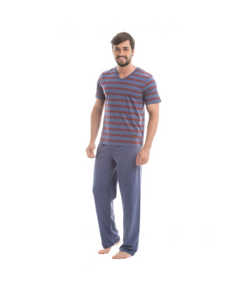 Pijama manga curta e calça   
