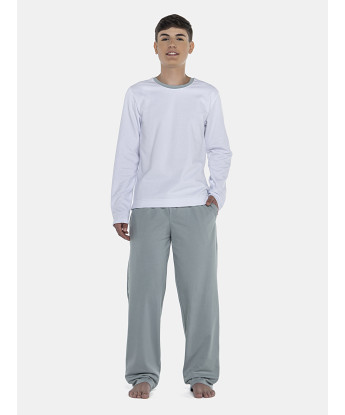 Pijama Masculino Adulto Manga Longa e Calça Moletinho