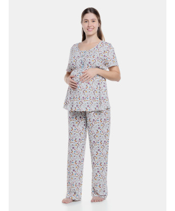 Comprar Pijama Homewear gestante manga curta e calça Floral 