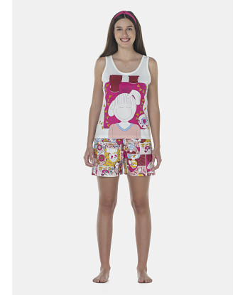 Pijama Feminino Adulto Regata e Short