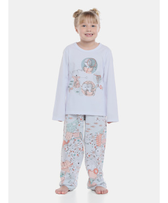 Pijama manga longa e calça    