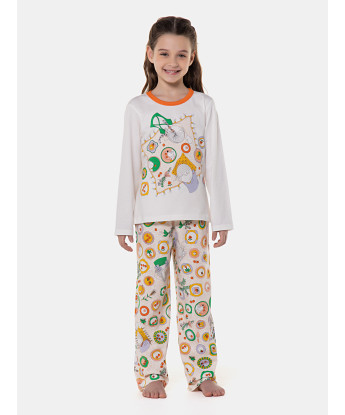 Pijama sonhart infantil manga longa e calça