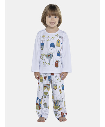 Pijama Masculino Baby Manga Longa e Calça