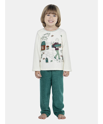 Pijama Masculino Baby Manga Longa e Calça Plush