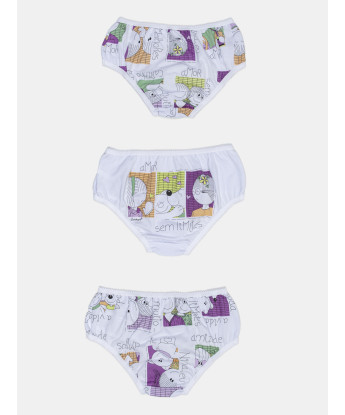 Kit Calcinha Feminino Baby