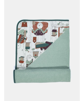 Manta Masculina Bebe Estampada Plush