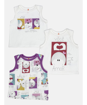Kit Pagão Feminino Bebe Regata