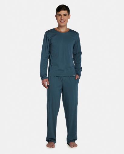 Pijama Masculino Adulto Manga Longa e Calça