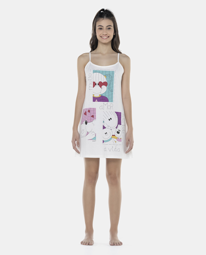 Camisola Feminina Adulto Alça