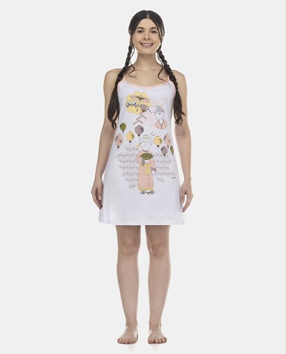 Camisola Feminina Adulto Alça