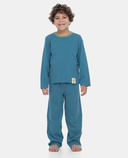 Pijama Manga Longa e Calça