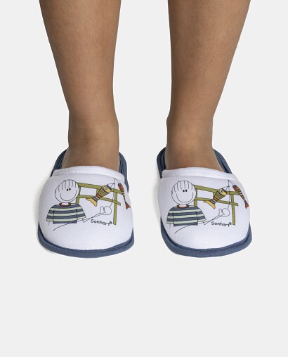 Pantufa Masculina Kids Fechada