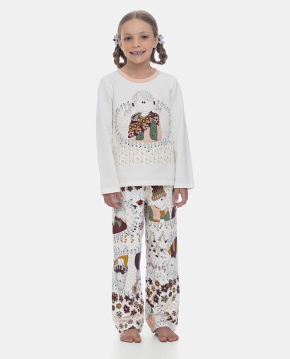Pijama Manga Longa e Calça