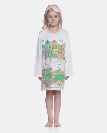 Camisão manga longa                