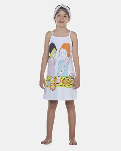 Camisola Feminina Kids Alça