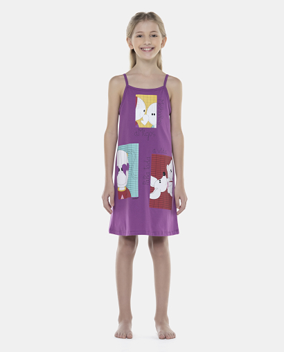 Camisola Feminina Kids Alça