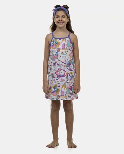 Camisola Feminina Kids Alça