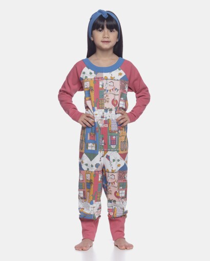 Macacão manga longa     