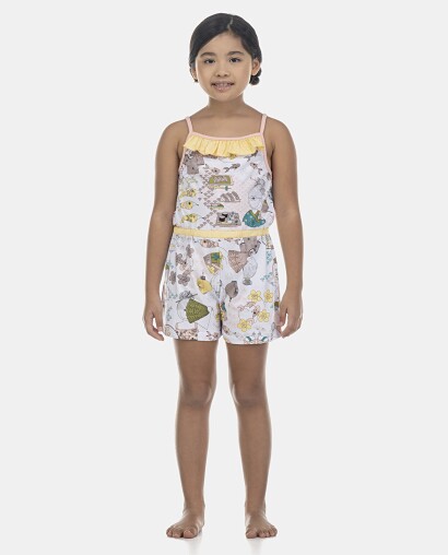 Macacão Feminino Kids Alça