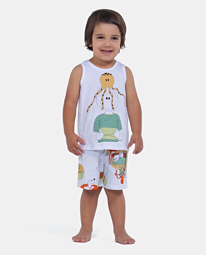 Pijama Regata e Bermuda